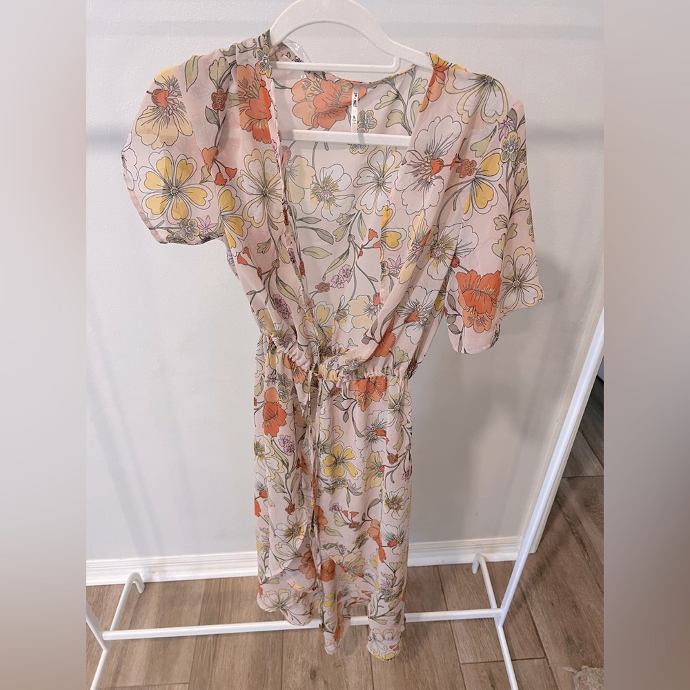 Short sleeve kimono